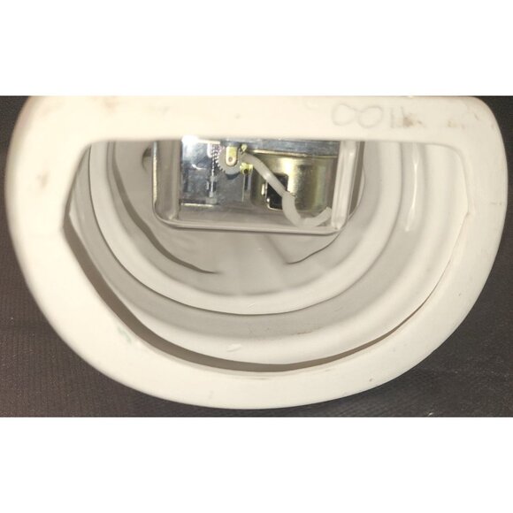 Ceramic Iridescent Angel Figurine With Music Box Vintage - Picture 7 of 9